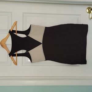 Silence + Noise women dress Medium M Black and Beige Sparingly used